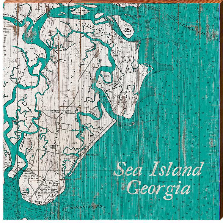 Map Of Sea Island Georgia Index Map Of Coastal Georgia And South MSEA7D 