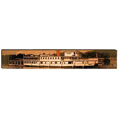 RMS Segwun Home Decor Art Print on Real Wood (9.5"x60")-Mill Wood Art