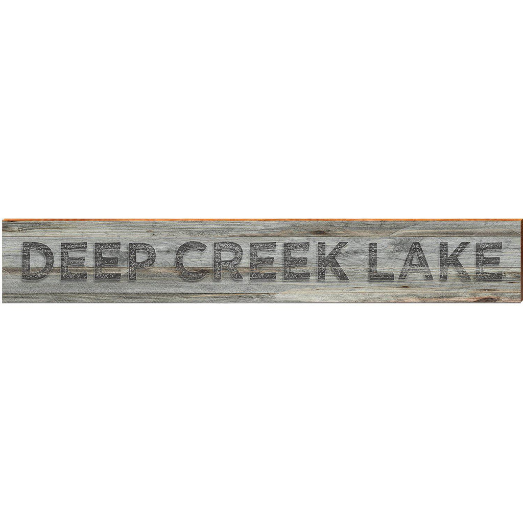 Deep Creek Lake White/Colorful good Sign BEA13